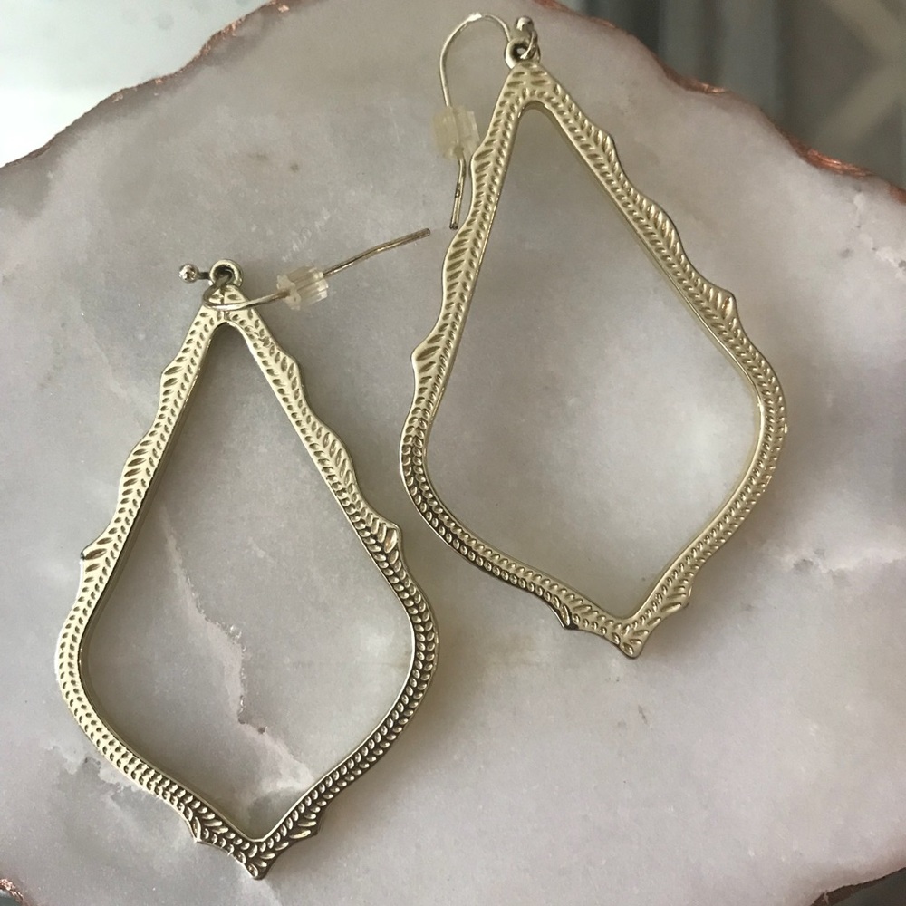 Gold Kendra Scott Earrings